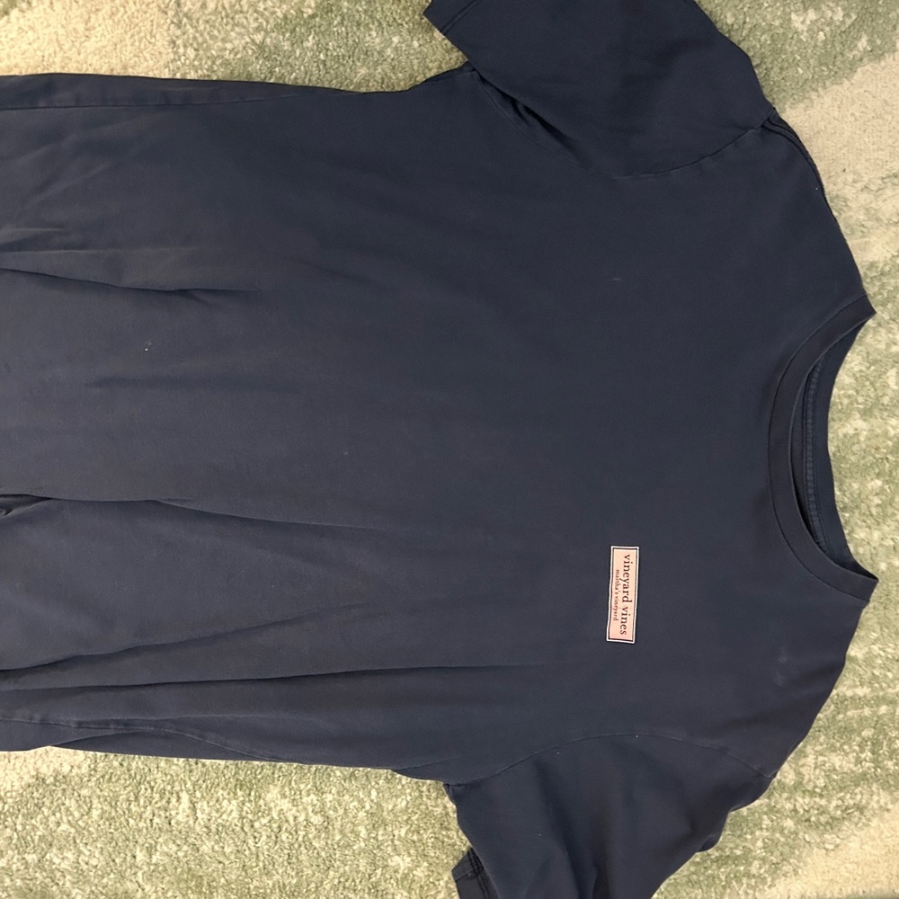 Vineyard Vines Navy Blue Short Sleeve Tee